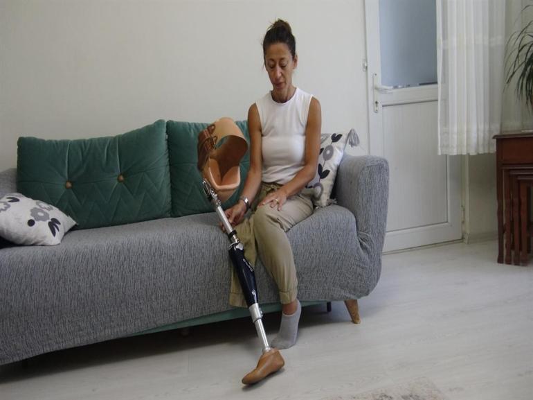 22 yıldır kullandığı protez bacağı ömrünü tamamladı, yenisinin maliyeti 2 milyon TL