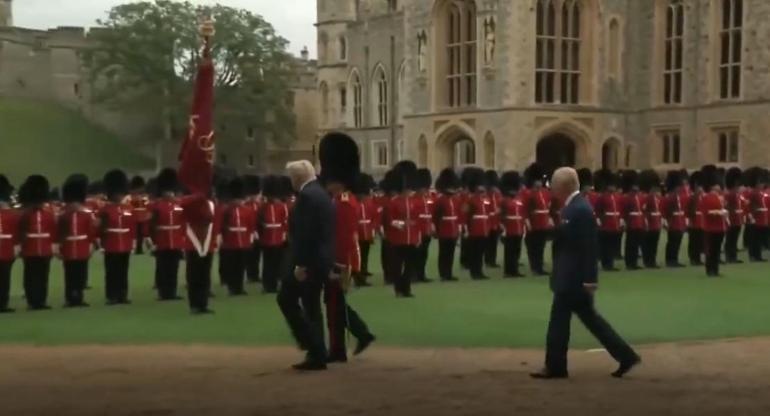 ABD Başkanı Donald Trump, Kral Charles ile bir araya geldi