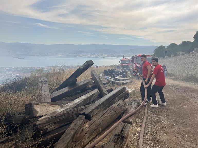 Kocaelideki orman yangını kontrol altında