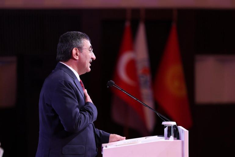 Cumhurbaşkanı Yardımcısı Yılmaz, ‘Kırgızistan - Türkiye Manas Üniversitesi’nin 30’uncu Yıl Dönümü programına katıldı