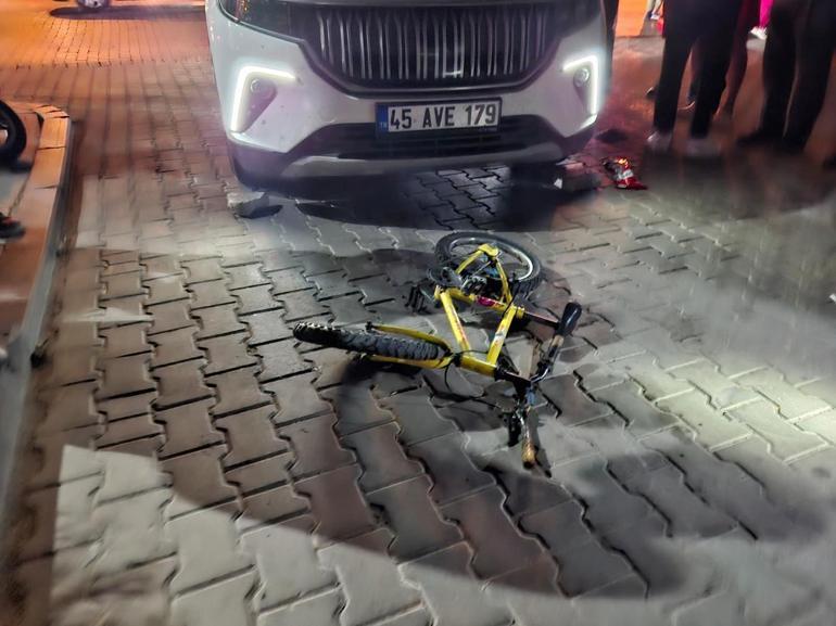 Otomobilin çarptığı 11 yaşındaki bisiklet sürücüsü ağır yaralandı