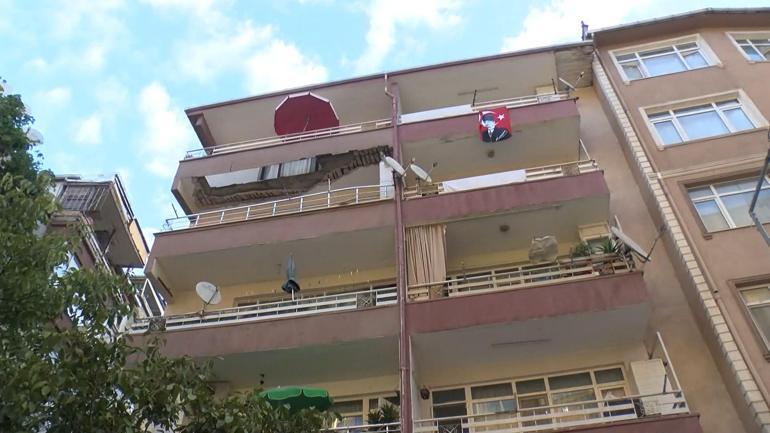 Güngörende balkonu çöken bina tahliye edildi