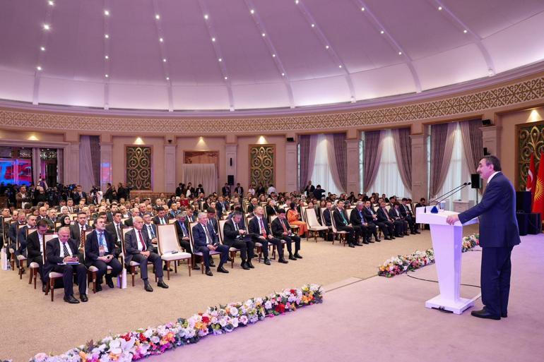 Cumhurbaşkanı Yardımcısı Yılmaz, Kırgızistan-Türkiye İş Forumuna katıldı
