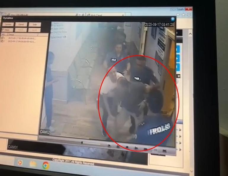 Aile hekimini darbeden hasta yakını tutuklandı; olay kamerada