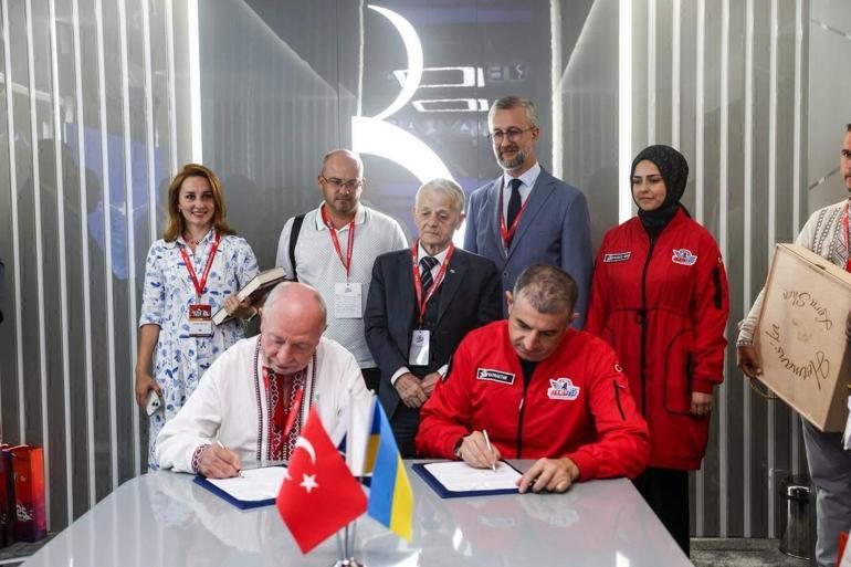 BAYKAR ve Junior Academy of Sciences of Ukraine arasında gençler için uluslararası bilim ortaklığı