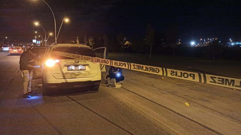 Havalimanına giderken otomobille önü kesilip, tabancayla vuruldu