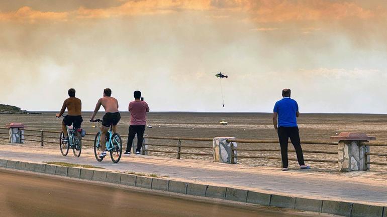 Alanyadaki orman yangınında 2nci gün