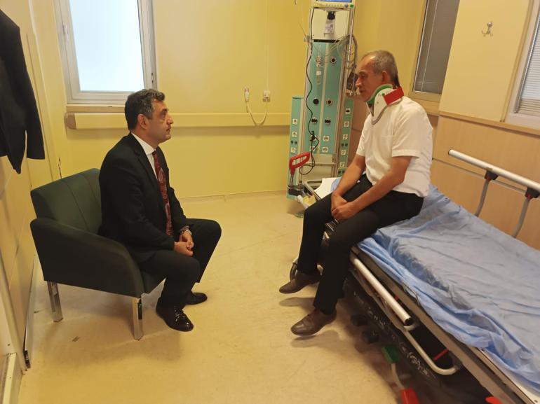 Belediye başkanı, trafik kazasında yaralandı