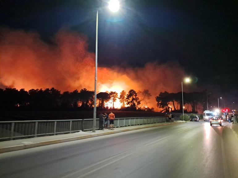Antalya’da orman yangını kontrol altında