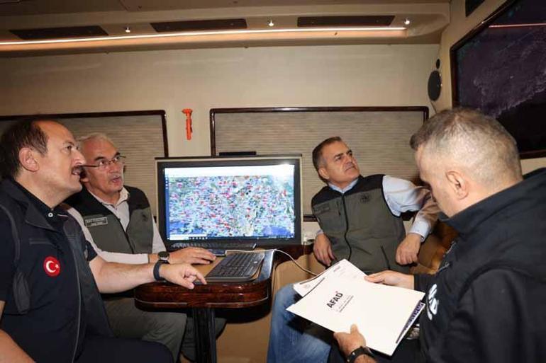 Muğla Köyceğizdeki orman yangınında 2nci gün