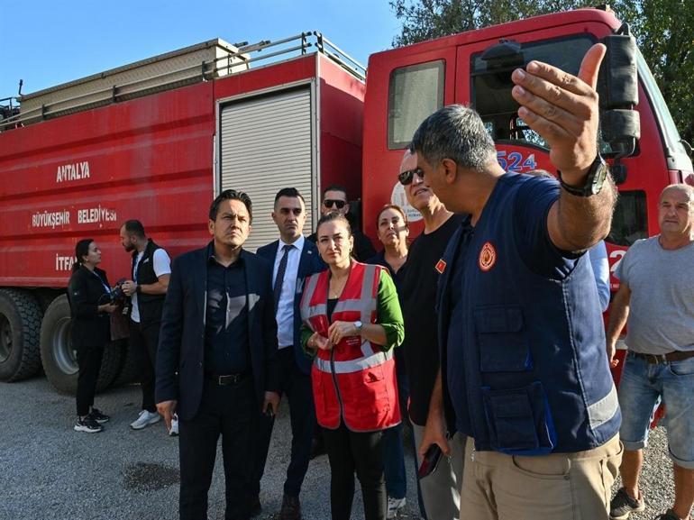 Alanyadaki orman yangınında 3üncü gün