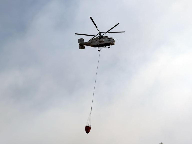 Alanyadaki orman yangınında 3üncü gün