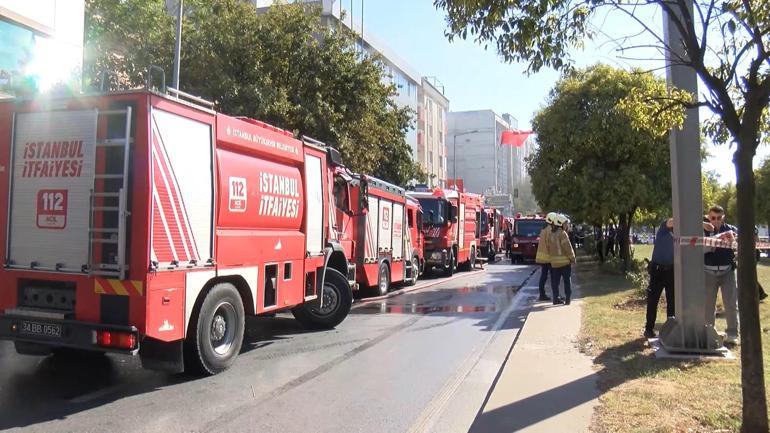 Kağıthane’de iş yerinde yangın; dumandan etkilenen 3 kişi hastaneye kaldırıldı