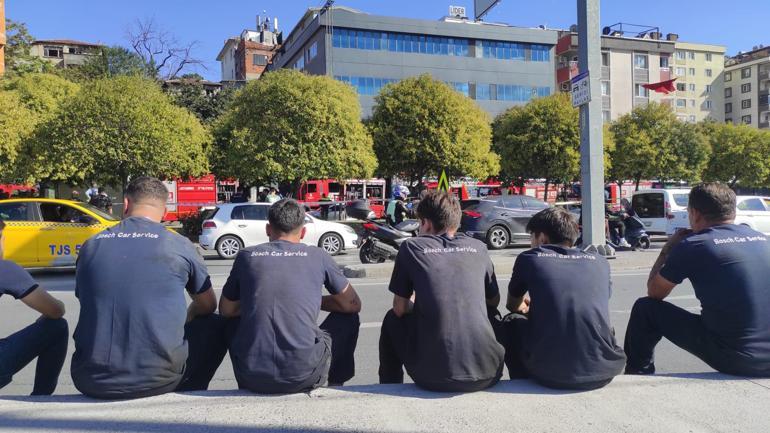 Kağıthane’de iş yerinde yangın; dumandan etkilenen 3 kişi hastaneye kaldırıldı