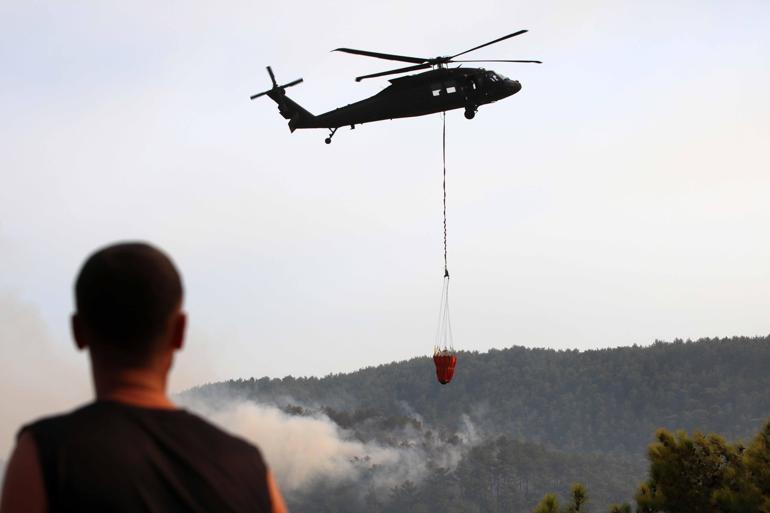 Alanyadaki orman yangınında 3üncü gün