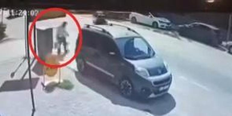 Aracına binerken minibüs çarpmıştı; kaza görüntüleri ortaya çıktı