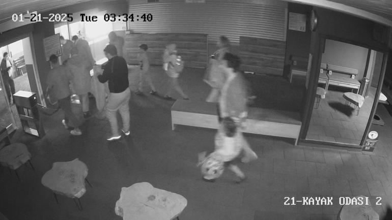 78 kişinin öldüğü otel yangınına ait yeni güvenlik kamerası görüntüleri ortaya çıktı