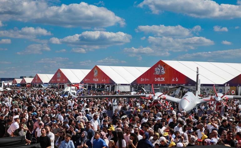 TEKNOFESTte son gün yoğunluğu