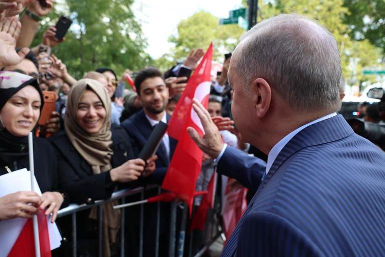 Cumhurbaşkanı Erdoğan, New Yorkta