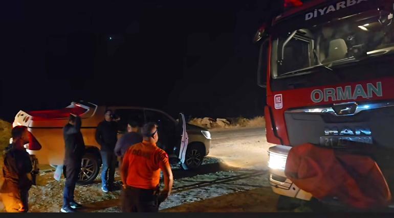 Diyarbakırdaki örtü yangını 2nci gününde kontrol altında