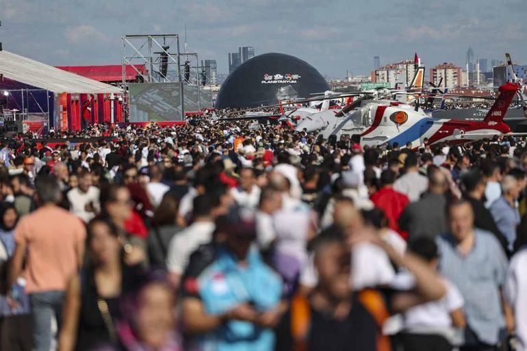 TEKNOFEST İstanbul 1 milyon 32 bin ziyaretçiyi ağırladı