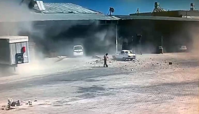 Antalyada, toptancı halinde iş yerinde patlama: 1 ölü, 3 yaralı