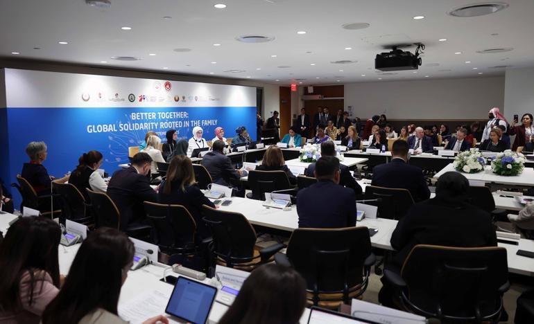 Emine Erdoğan, BMde ‘Birlikte Daha İyiye: Aileden Başlayan Küresel Dayanışma’ programına katıldı