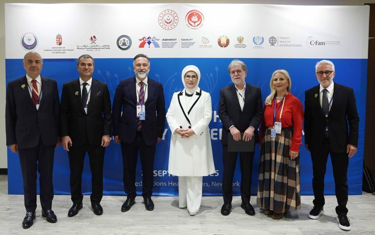 Emine Erdoğan, BMde ‘Birlikte Daha İyiye: Aileden Başlayan Küresel Dayanışma’ programına katıldı