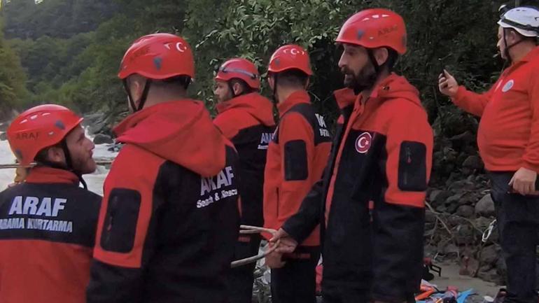 Rize ve Artvin’de sel sonrası hasar tespiti