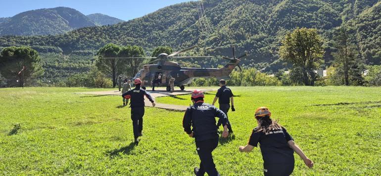 Rize ve Artvin’de sel sonrası hasar tespiti