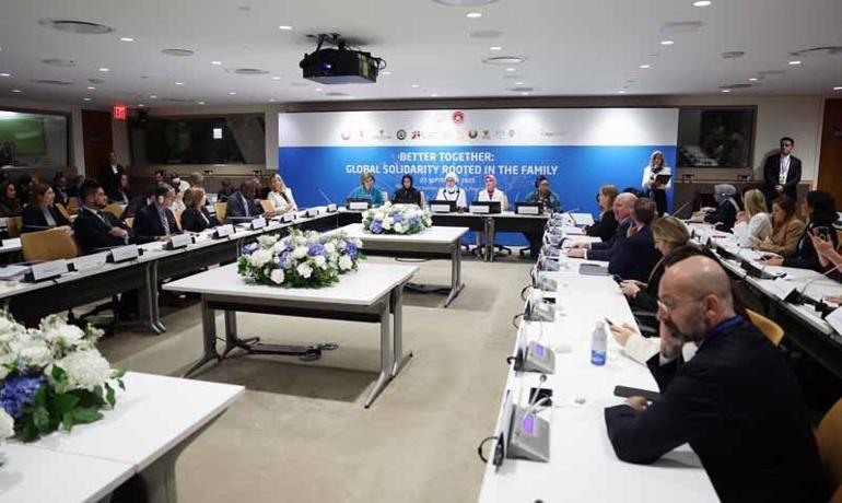 Bakan Göktaş, BMde ‘Birlikte Daha İyiye: Aileden Başlayan Küresel Dayanışma’ programına katıldı