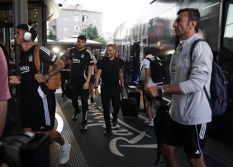 Beşiktaş kafilesi Kayseri’ye geldi