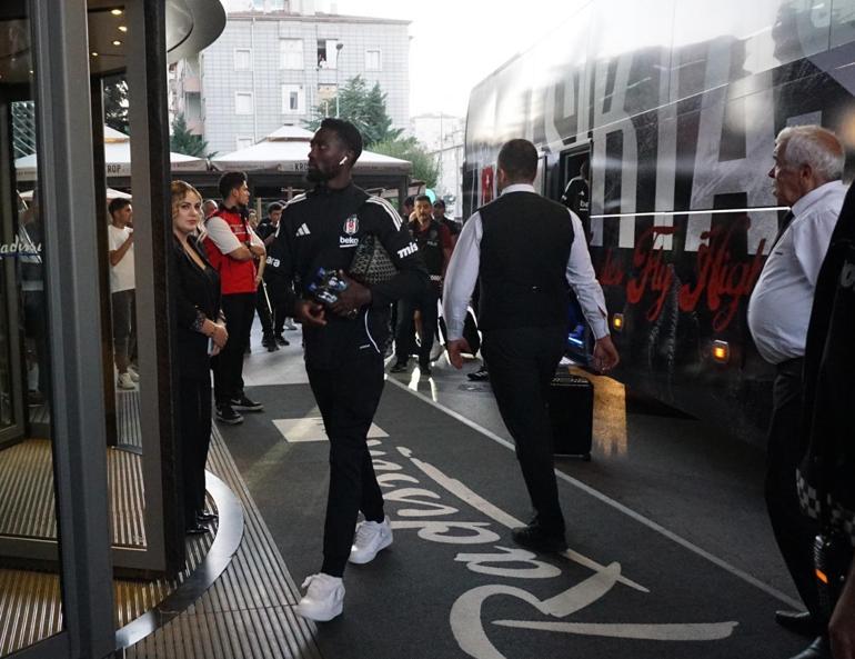 Beşiktaş kafilesi Kayseri’ye geldi
