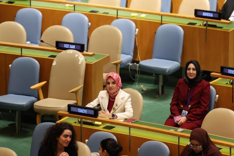 Bakan Göktaş, Dördüncü Dünya Kadın Konferansı Genel Kurul Üst Düzey Toplantısında konuştu