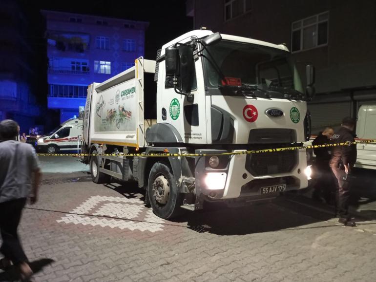 Çöp kamyonunun çarptığı yaya öldü