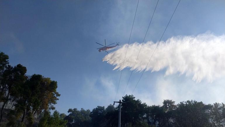 Antalyada orman yangını kontrol altına alındı, 10 hektar alan zarar gördü
