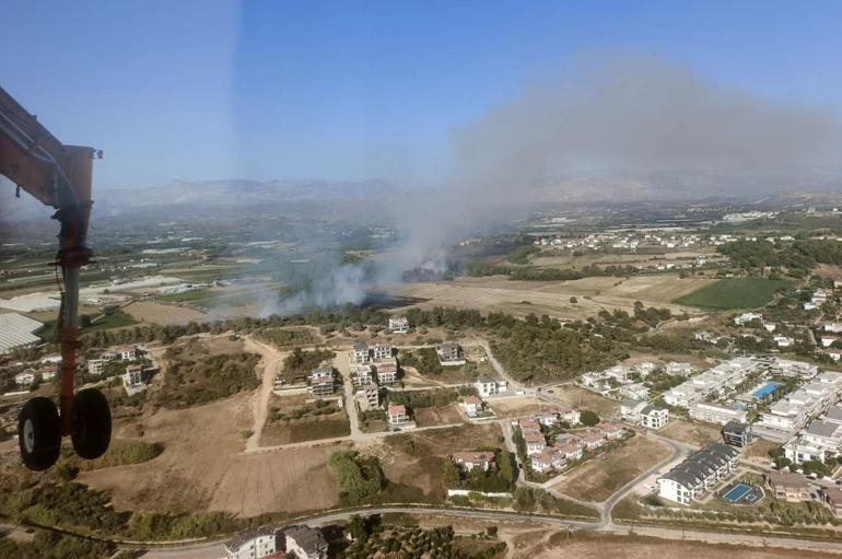Antalyada orman yangını kontrol altına alındı, 10 hektar alan zarar gördü
