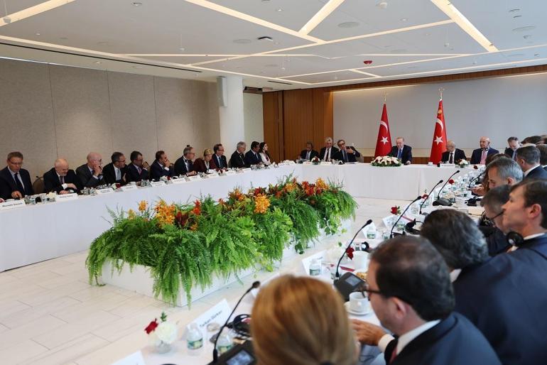 Cumhurbaşkanı Erdoğan, Türkiye-ABD İş Konseyi etkinliğine katıldı