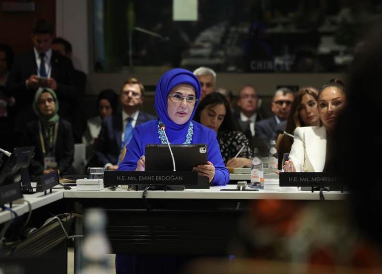 Emine Erdoğan, BM’de Bulaşıcı Olmayan Hastalıklar 4üncü Yüksek Düzeyli Toplantısı etkinliğine katıldı