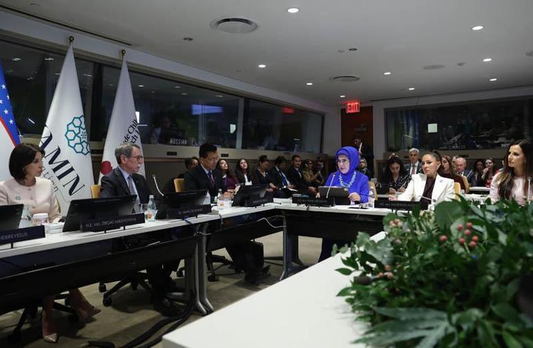 Emine Erdoğan, BM’de Bulaşıcı Olmayan Hastalıklar 4üncü Yüksek Düzeyli Toplantısı etkinliğine katıldı