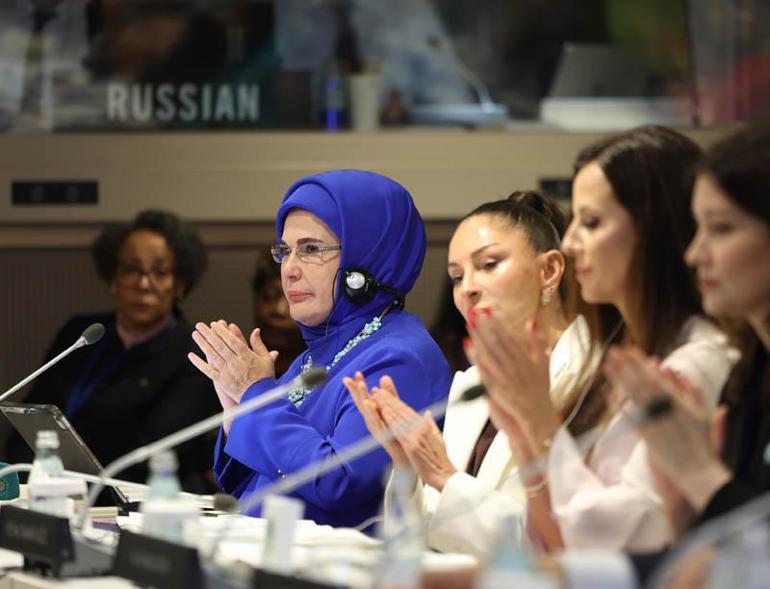 Emine Erdoğan, BM’de Bulaşıcı Olmayan Hastalıklar 4üncü Yüksek Düzeyli Toplantısı etkinliğine katıldı