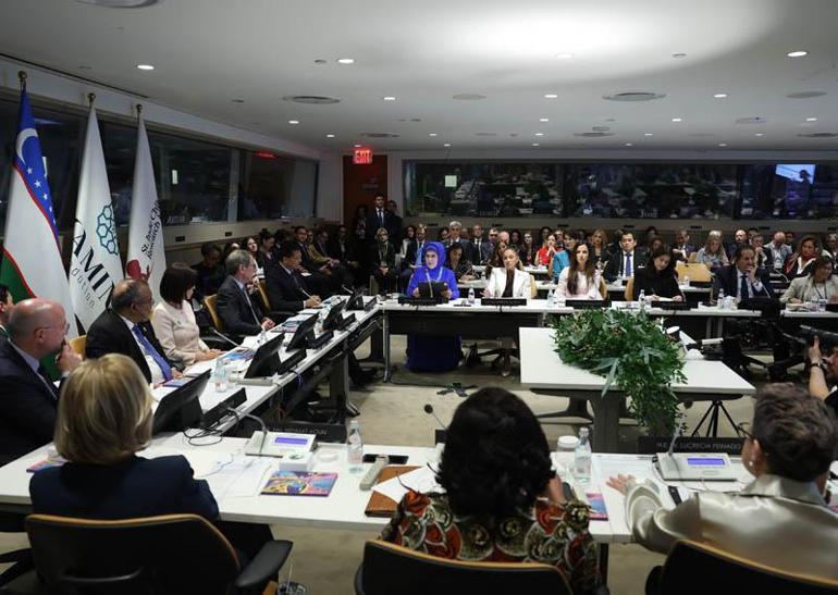 Emine Erdoğan, BM’de Bulaşıcı Olmayan Hastalıklar 4üncü Yüksek Düzeyli Toplantısı etkinliğine katıldı