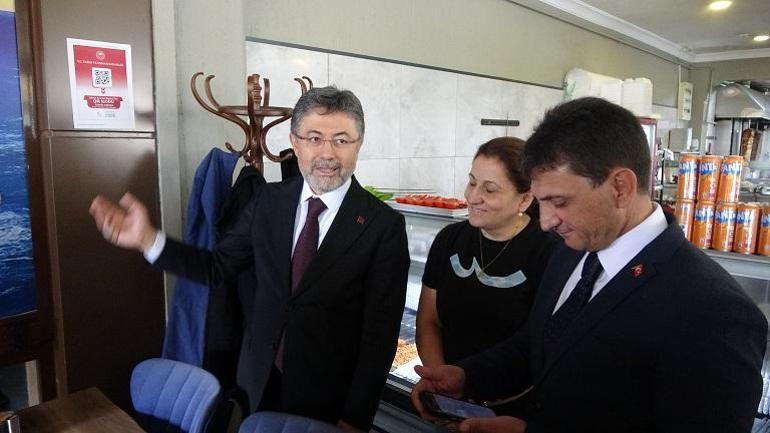 Bakan Yumaklı, Şilede Karekod Uygulaması denetimine katıldı