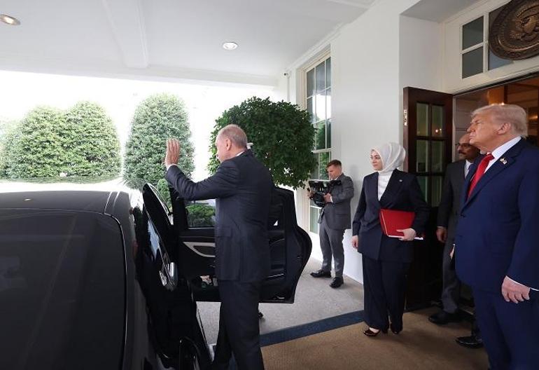 Cumhurbaşkanı Erdoğan-Trump görüşmesi sona erdi