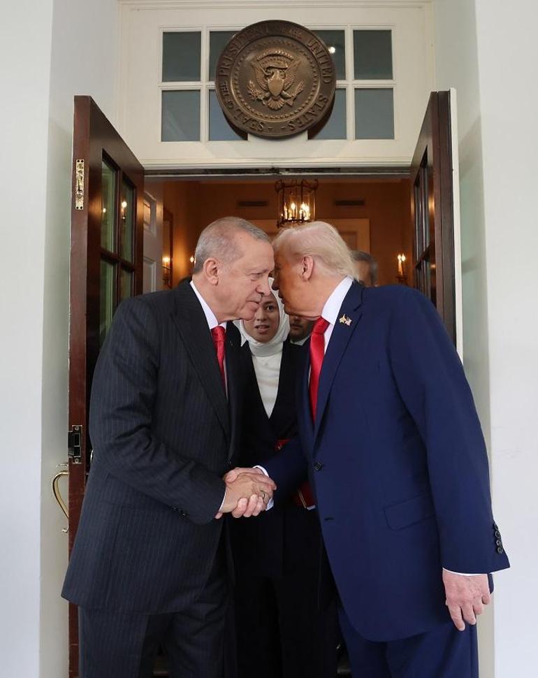 Cumhurbaşkanı Erdoğan-Trump görüşmesi sona erdi