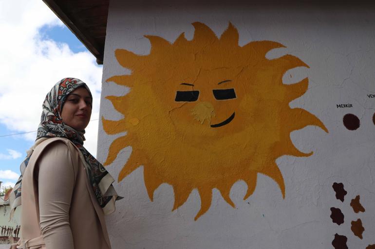 Hatice öğretmen, hayalini kurduğu projeyi görev yaptığı köy okulunda gerçekleştirdi