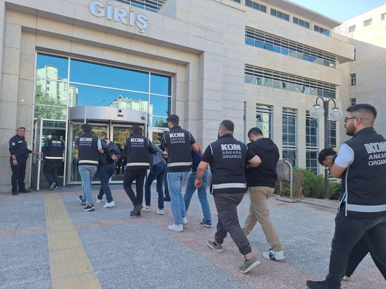 Ankarada suç örgütü soruşturmasında 5 tutuklama
