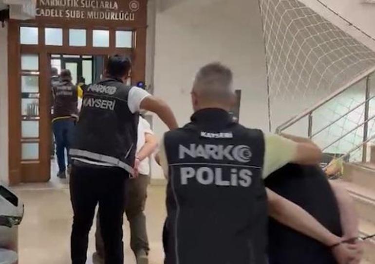Kayseri’de uyuşturucu operasyonu: 12 tutuklama