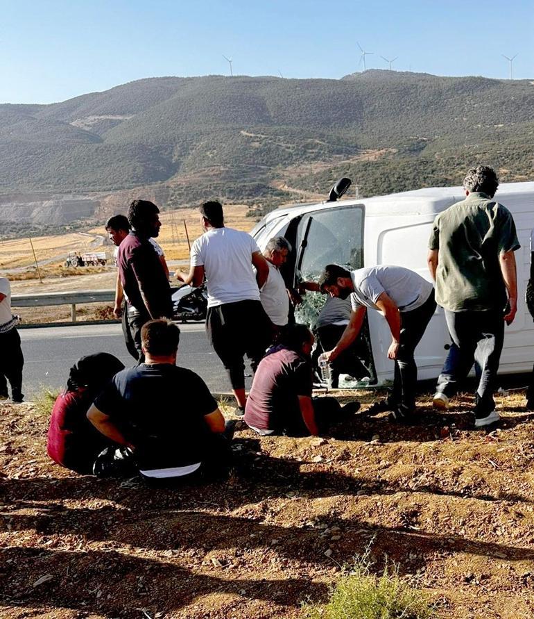 Gaziantep’te otomobil ile minibüs çarpıştı: 6 yaralı