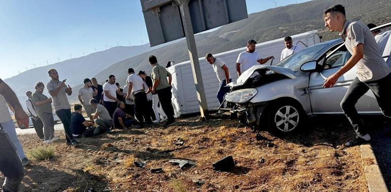 Gaziantep’te otomobil ile minibüs çarpıştı: 6 yaralı